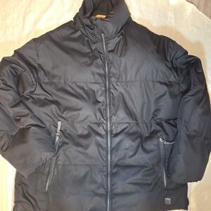 Weatherproof Brand Men's Black Down Filled Flex Tech Puffer Jacket - Navy XXL